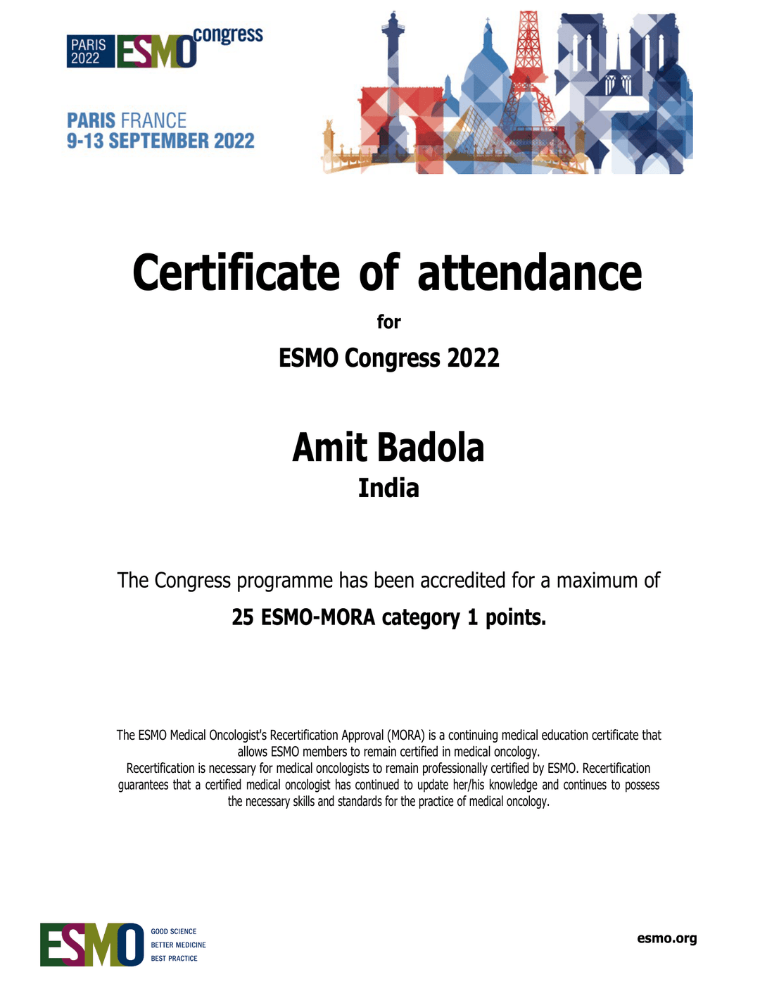 Certificate 8